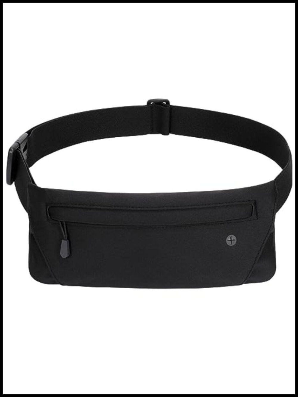 Slim Running Belt Fanny Pack Elastic Waist Pouch for Men Women